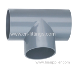 upvc equal tee pipe fittings