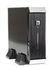 Black Mini ITX Desktop Case Noiseless With USB , Audio Port