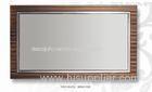 Laminated Glass Decorative Framed Mirror 1200 2400mm For Bathroom , Unique