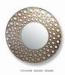 Custom Interior Decorative Framed Wall Mirrors / Round Art Glass Mirror 13mm