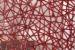 Red Net Decorative Laminated Glass Panels / Glass Partition , Handpainted