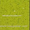 Green Mirror Artificial Quartz Stone Countertop for kitchen / bathroom