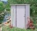 Mini Single Swing Door Metal Tool Shed , Outdoor Waterproof Garden Tools Storage Shed