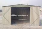 10x12 ' Large Gable Roof Garden Tool House / Prefabricated Garage Steel Shed Carport