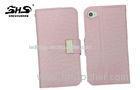 iPhone 4 / 4S Crocodile Grain Cell Phone Protective Covers With Back Holder