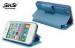 Apple iPhone Protective Cases Blue iPhone4 / 4S Leather Cover Case With Buckle