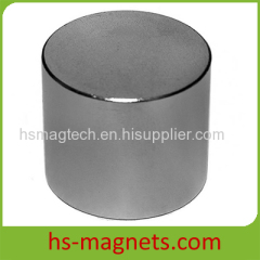 N52 Huge Cylinder Sintered Neodymium Magnet