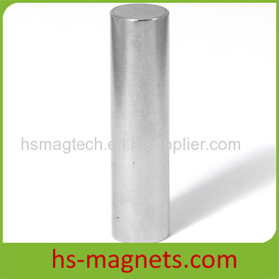 N48H Long Stick Permanent Cylinder NdFeB Magnet