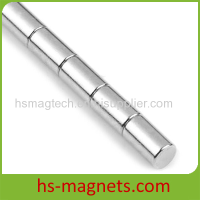 high working temperature Cylinder N38 Neodymium Rare Earth Magnets