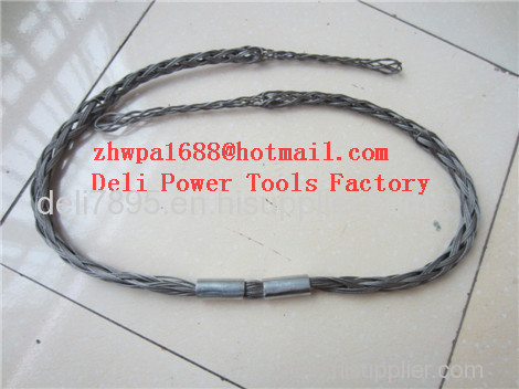 Pulling grip Support grip Non-conductive cable sock