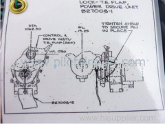 LOCK TRAILING EDGE FLAP POWER DRIVE UNIT