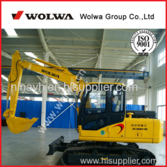 Chinese crawler excavator with Korea hydraulic system