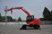 8 ton wheel loader with excavator attach grapper