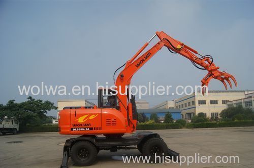 wheel loader excavator from china manufacturer 