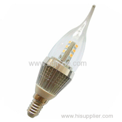 super bright 5w led candle bulb lamp replace 50w halogen lamp