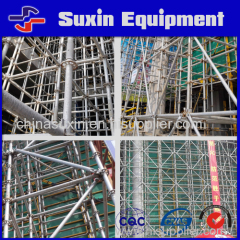 Suxin Brand Ringlock Scaffolding System High Framework Layher Type