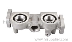 Induction manifold investment casing parts