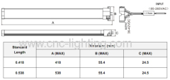 Single Ended Plug-in Retrofit GX10Q LED Tube (8-22W)