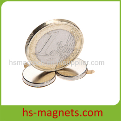 Rare Earth NdFeB Self-adhesive Disc Magnet