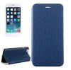 Flip Leather Case with Holder for iPone 6 (Dark Blue)