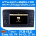 Ouchuangbo Wholesale Autoradio DVD GPS Navi for Mercedes Benz ML(W164) with Car Radio BT iPod