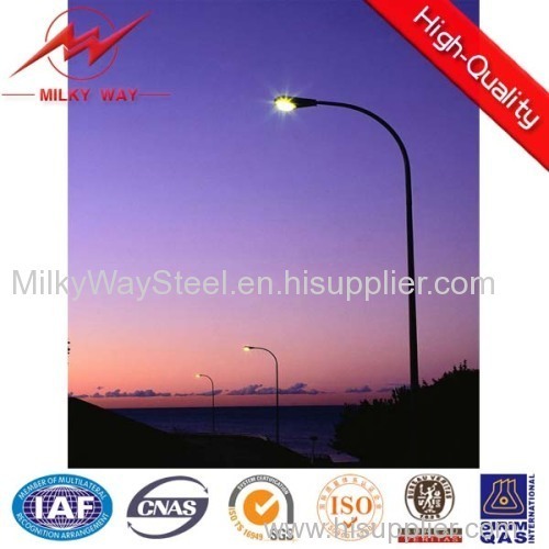 steel tubular light pole