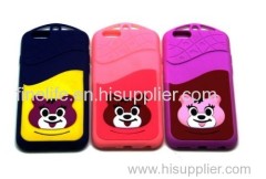 High quality Cute Animal Silicone Phone Case for Iphone 6