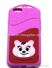 Cute Animal Silicone Phone Case for Iphone 6