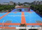 Suspended Surface Modular Sports Flooring Tiles For Backyard Basketball Courts / Futsal Courts