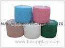 Colored Medical Cotton Elastic Bandage / Breathable First Aid Bandage