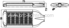 CREE LED Street Light (150W)