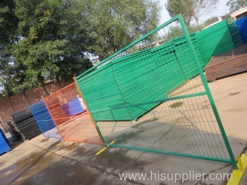 Temporary Metal Fence with Foot Canada