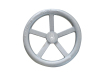 Investment casting steering wheel