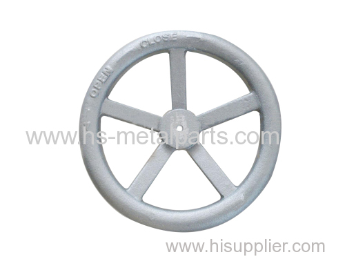 Investment casting steering wheel