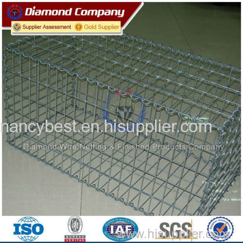 Galvanized Gabion Basket/welded gabion box factory