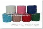Cotton Cohesive Elastic Bandage Latex free Hand Tearable , Self Adhesive Bandage Wrap