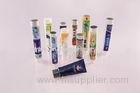 Aluminum / Plastic Laminated Toothpaste Tube 65mm - 110mm Length 16 - 19