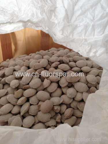 CaF2 85% Fluorspar Briquettes