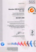 HRD UPS ISO9001 Certificate