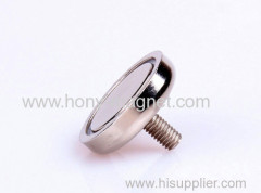 High performance neodymium pot magnet