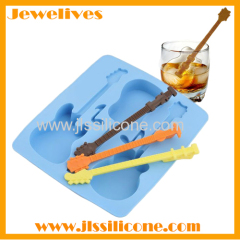 silicone guitar ice mold china