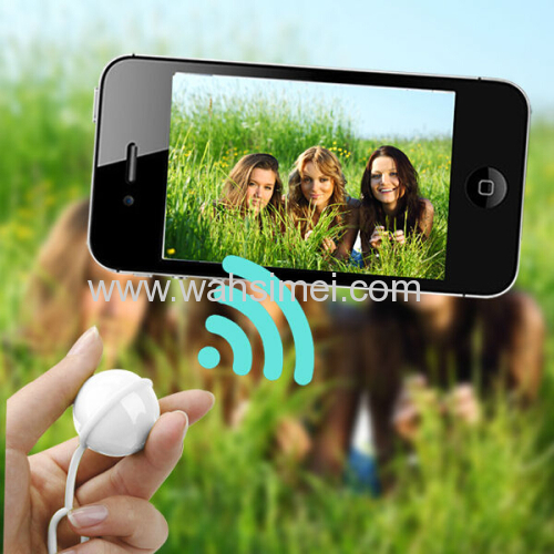 Self-Timer Bluetooth 3.0 Wireless Camera Shutter Ball for phones