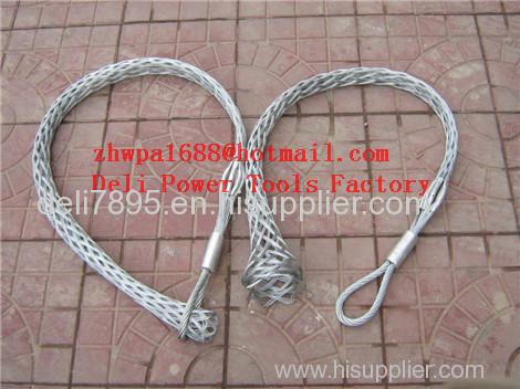 Pulling grip Support grip Non-conductive cable sock