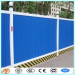 temporary color metal wall fence