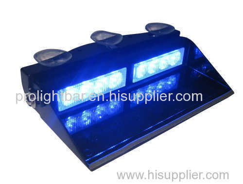 8 LED Visor dash Strobe Lights