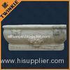 Customized Beige Natural Stone Bathtub Soaking / Polished Marble Bathtub