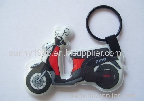 PVC Key Chain fo motor bike