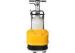 Double Discs Manual Floor Polishing Machine , Stone Concrete Floor Grinder