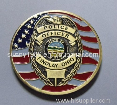 Custom Gold Challenge Coin