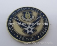 Custom Gold Challenge Coin